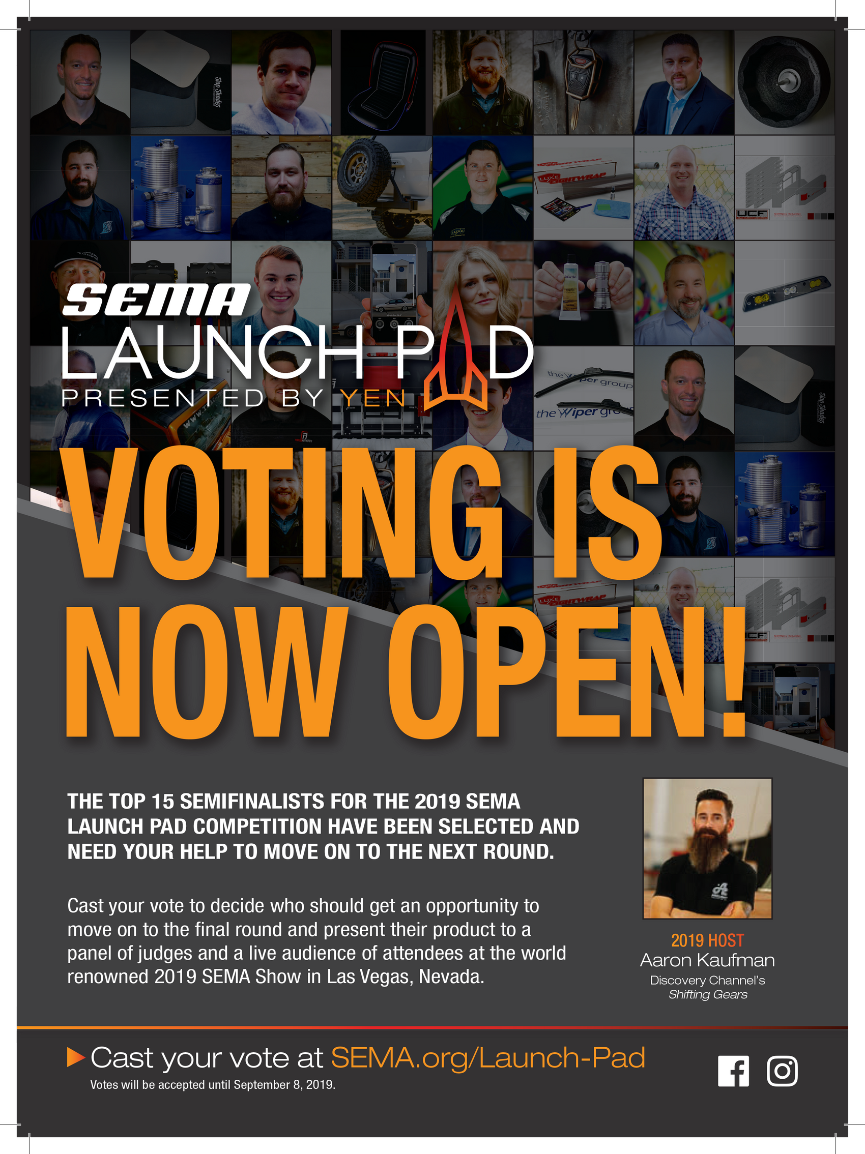 We need your vote for SEMA Launchpad!