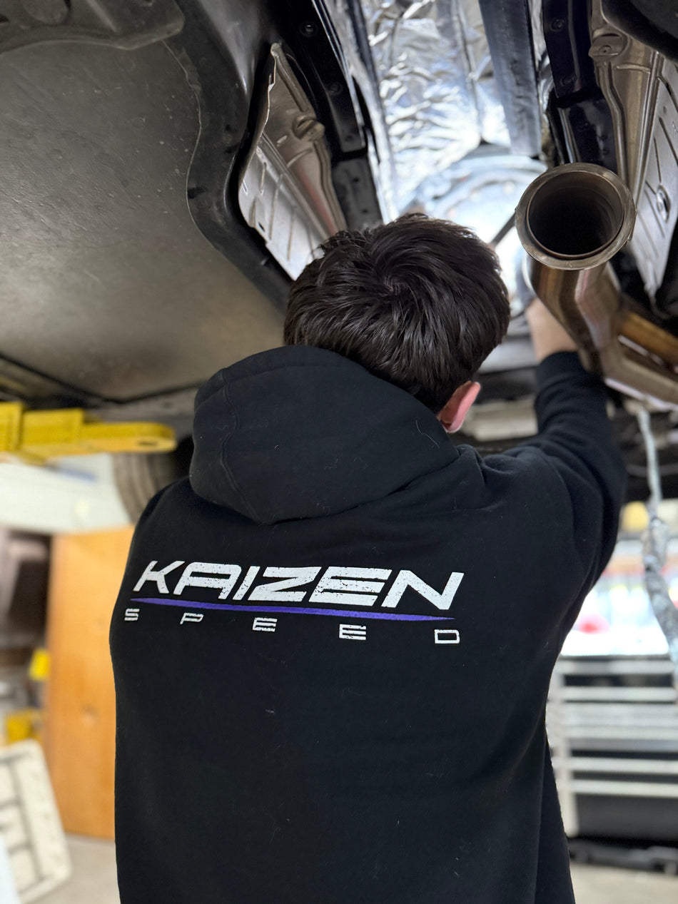 Kaizen Speed Limited Edition Distressed Logo Hoodie