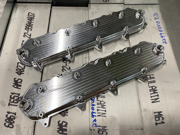 DSX Billet LTx Valve Covers